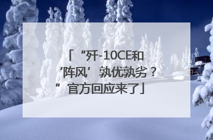 “歼-10CE和‘阵风’孰优孰劣？”官方回应来了