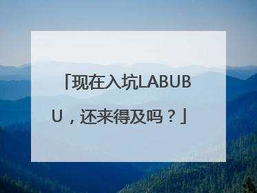 现在入坑LABUBU，还来得及吗？