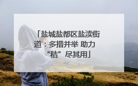 盐城盐都区盐渎街道：多措并举 助力“秸”尽其用