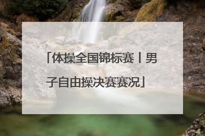 体操全国锦标赛丨男子自由操决赛赛况