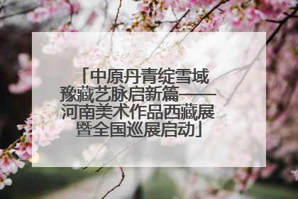 中原丹青绽雪域 豫藏艺脉启新篇——河南美术作品西藏展暨全国巡展启动