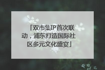 双市集IP首次联动，浦东打造国际社区多元文化盛宴
