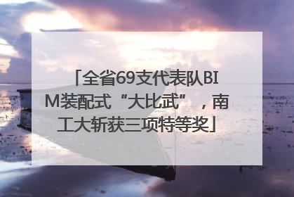 全省69支代表队BIM装配式“大比武”，南工大斩获三项特等奖