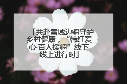 共赴雪域边疆守护乡村健康，“韩红爱心·百人援疆”线下线上进行时