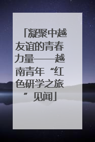 凝聚中越友谊的青春力量——越南青年“红色研学之旅”见闻