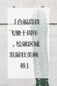 合福高铁飞驰十周年，绘就区域发展壮美画卷