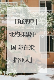 和评理｜北约抹黑中国 意在染指亚太