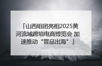 山西组团亮相2025黄河流域跨境电商博览会 加速推动“晋品出海”