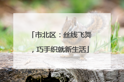 市北区：丝线飞舞，巧手织就新生活