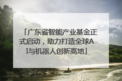 广东省智能产业基金正式启动，助力打造全球AI与机器人创新高地