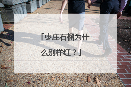 枣庄石榴为什么别样红？