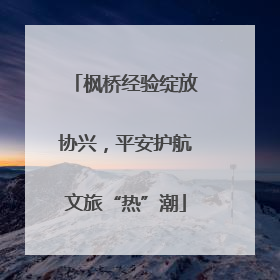 枫桥经验绽放协兴，平安护航文旅“热”潮