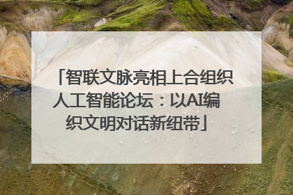 智联文脉亮相上合组织人工智能论坛：以AI编织文明对话新纽带