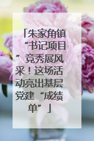 朱家角镇“书记项目”竞秀展风采！这场活动亮出基层党建“成绩单”