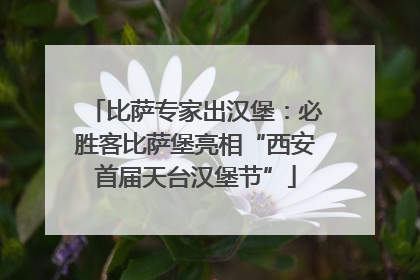 比萨专家出汉堡：必胜客比萨堡亮相“西安首届天台汉堡节”