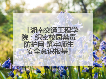 湖南交通工程学院：织密校园禁毒防护网 筑牢师生安全意识根基