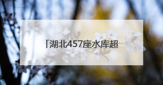 湖北457座水库超汛限水位 全省大型湖库抓紧蓄水保水
