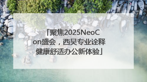 聚焦2025NeoCon盛会，西昊专业诠释健康舒适办公新体验