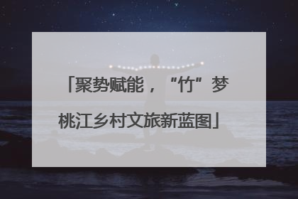聚势赋能，“竹”梦桃江乡村文旅新蓝图