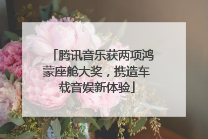 腾讯音乐获两项鸿蒙座舱大奖，携造车载音娱新体验