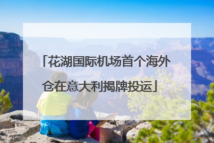 花湖国际机场首个海外仓在意大利揭牌投运