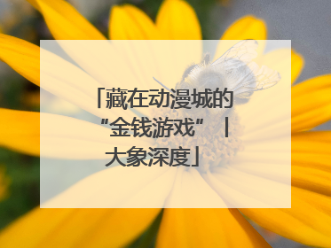 藏在动漫城的“金钱游戏”丨大象深度