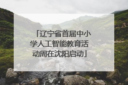 辽宁省首届中小学人工智能教育活动周在沈阳启动