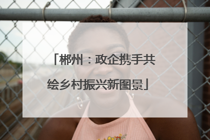 郴州：政企携手共绘乡村振兴新图景