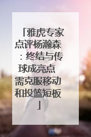 雅虎专家点评杨瀚森：终结与传球成亮点 需克服移动和投篮短板