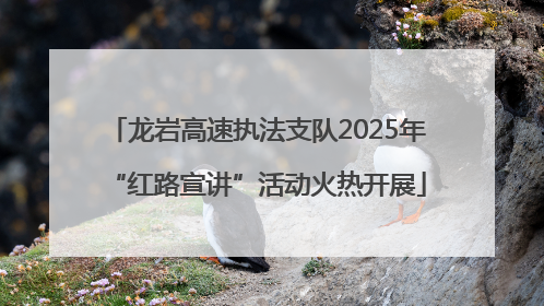 龙岩高速执法支队2025年“红路宣讲”活动火热开展