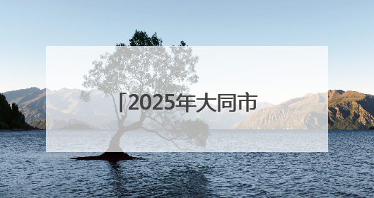 2025年大同市科技活动周开幕