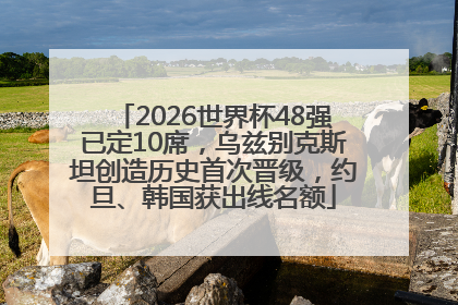 2026世界杯48强已定10席，乌兹别克斯坦创造历史首次晋级，约旦、韩国获出线名额